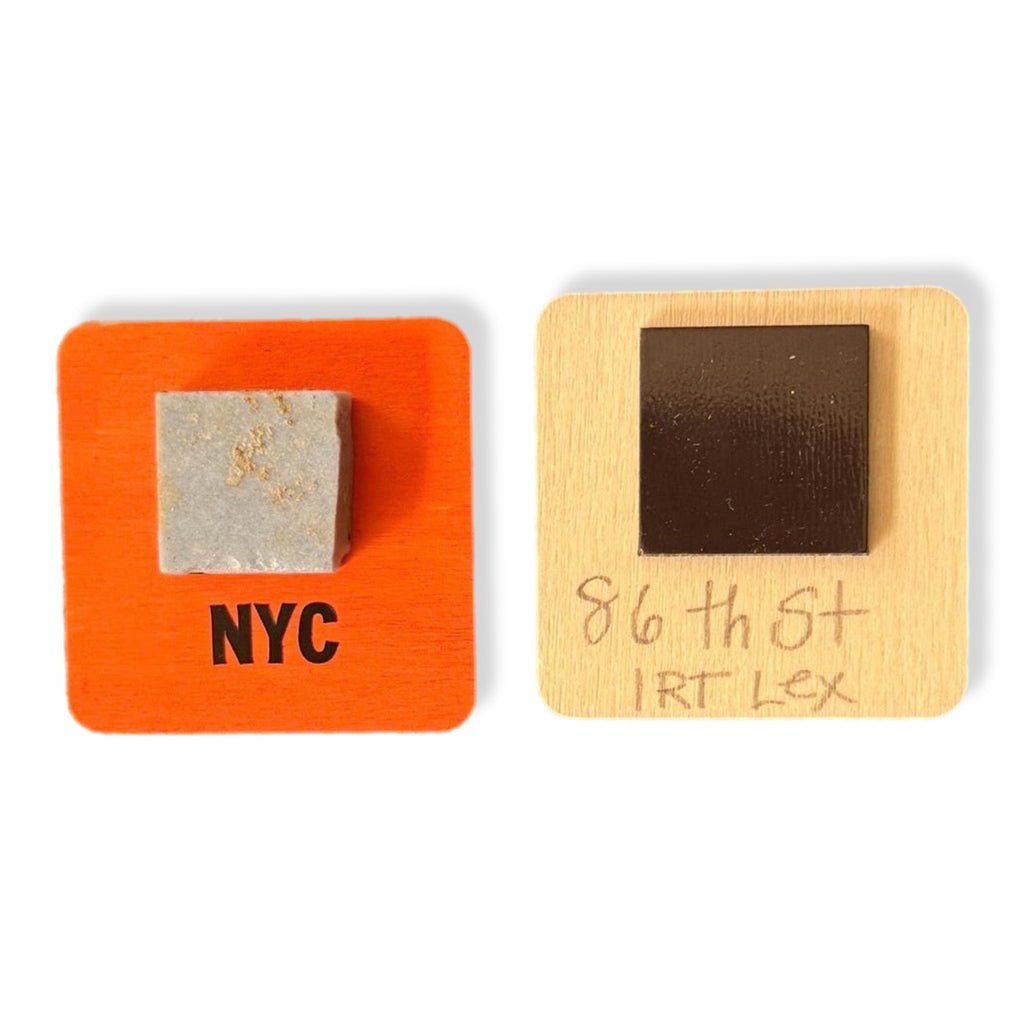 NYC Subway 100 Year Old Mosaic Tile Magnets