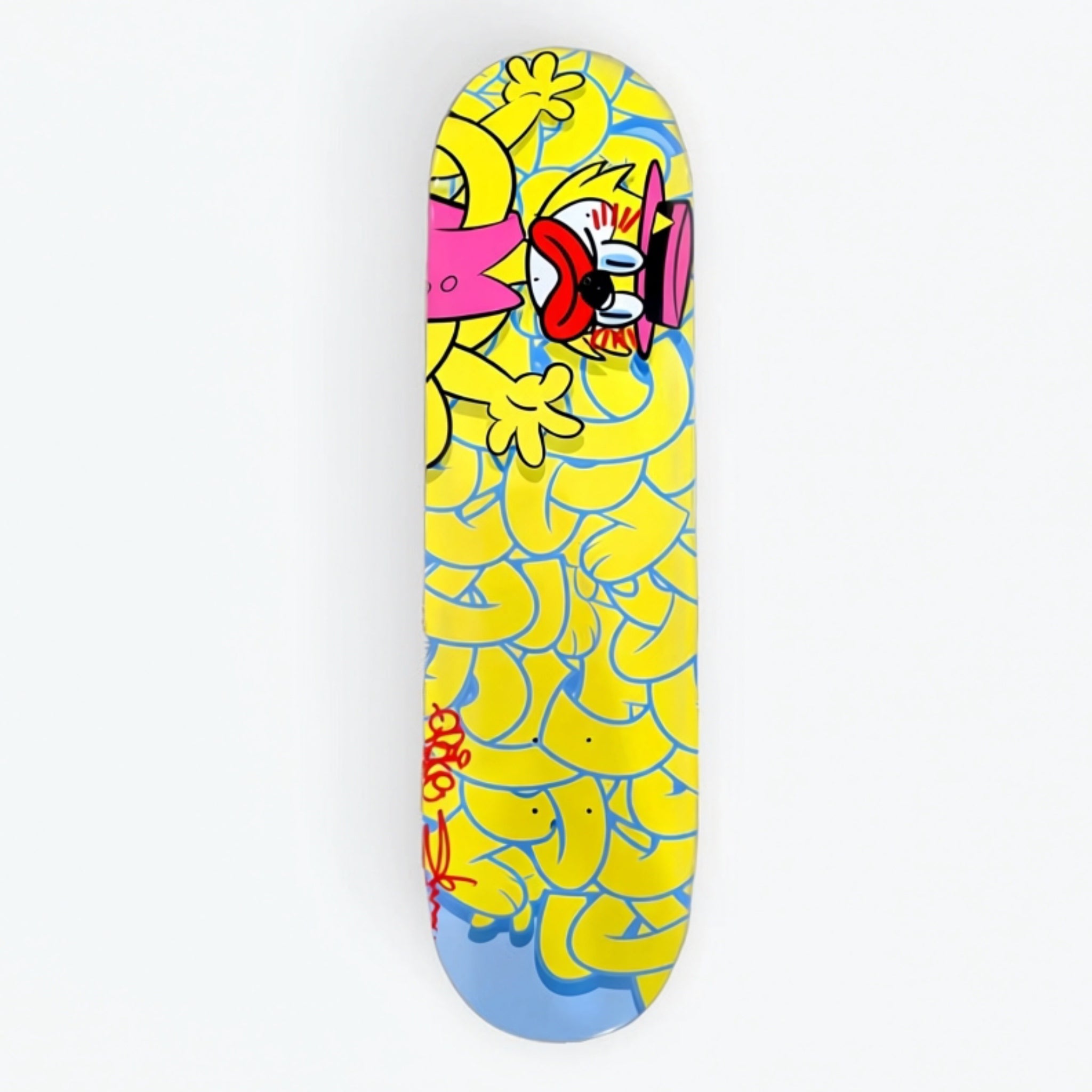 Slawn and Opake Top Cat Skate Deck
