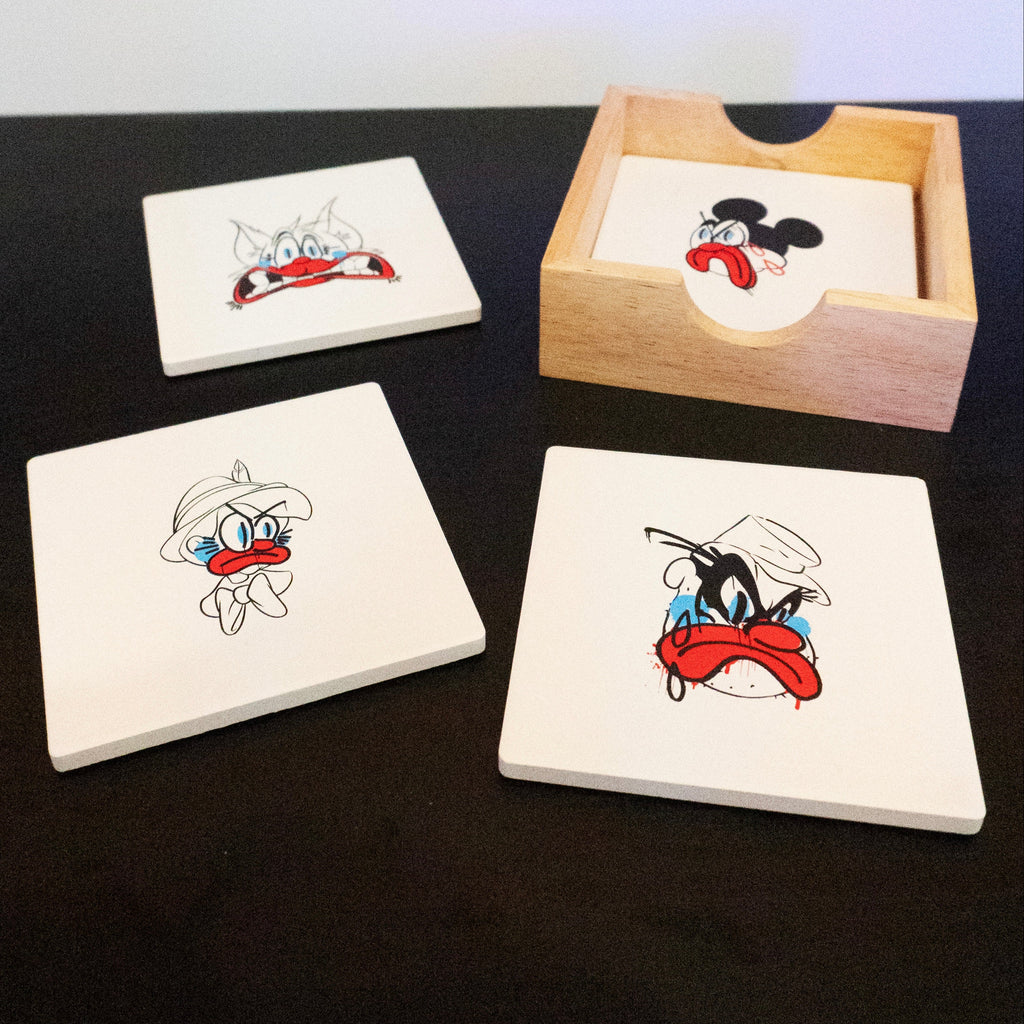 Slawn & Opake 4 Set Coasters