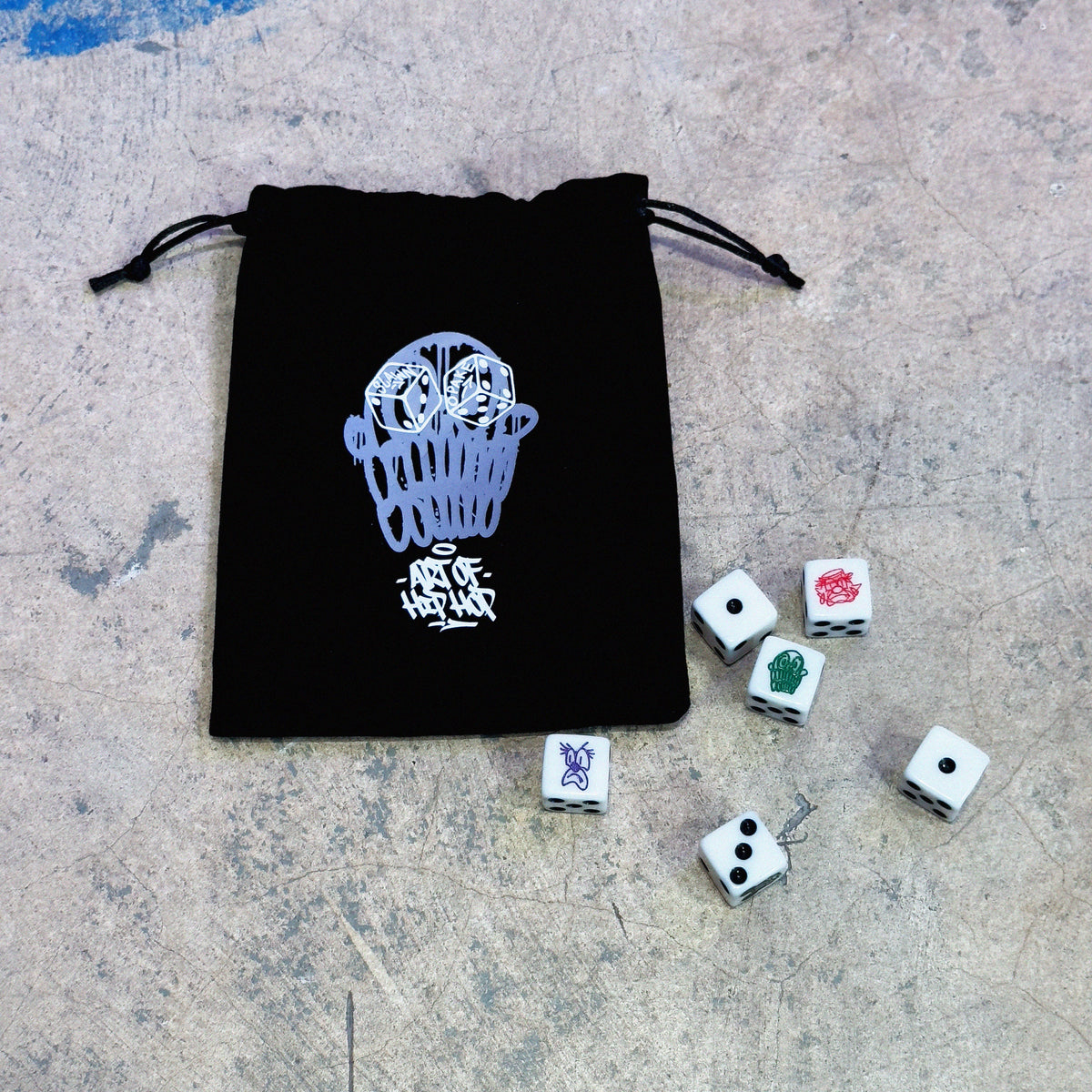 Slawn & Opake 6 Dice set