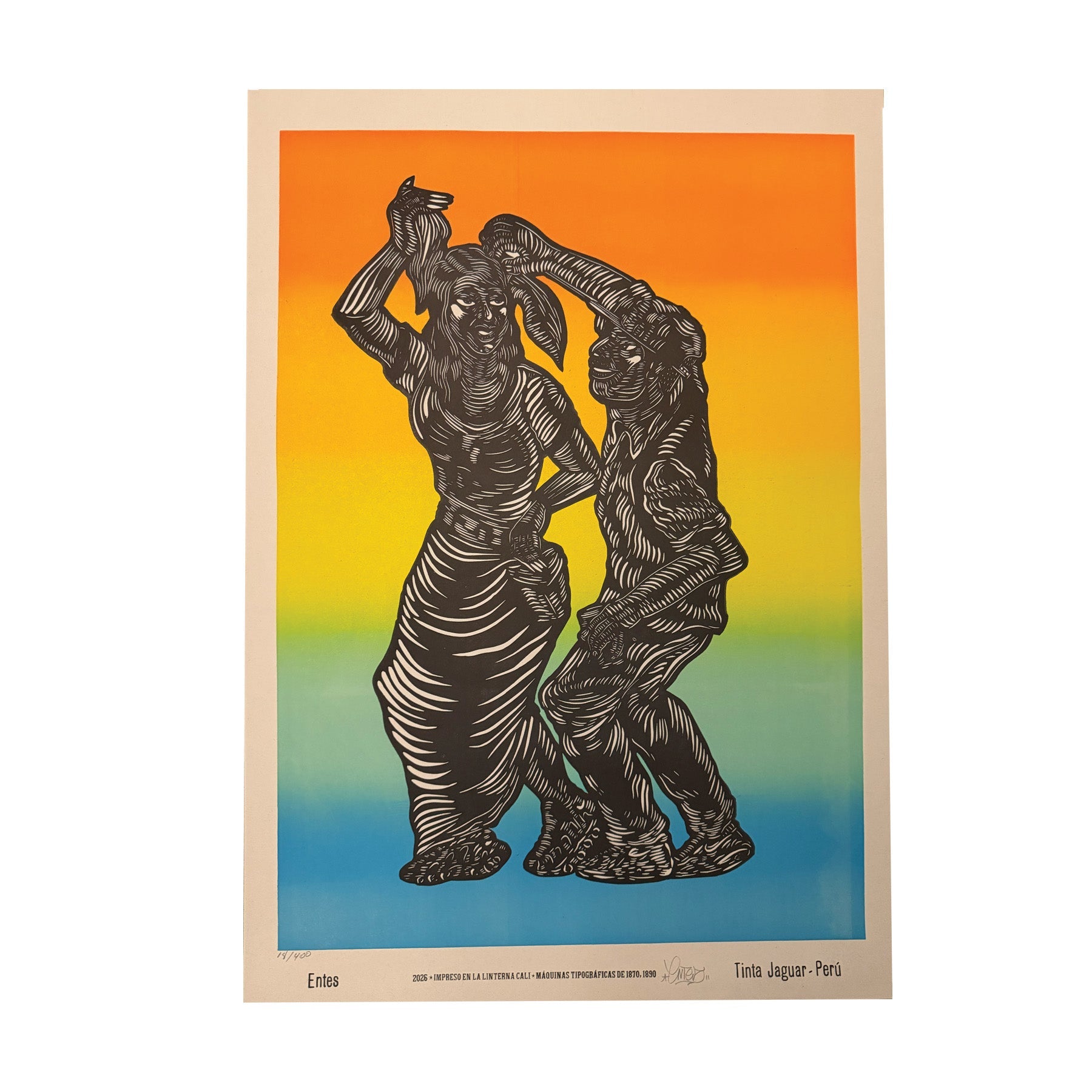 ENTES Lithograph - 3 varients