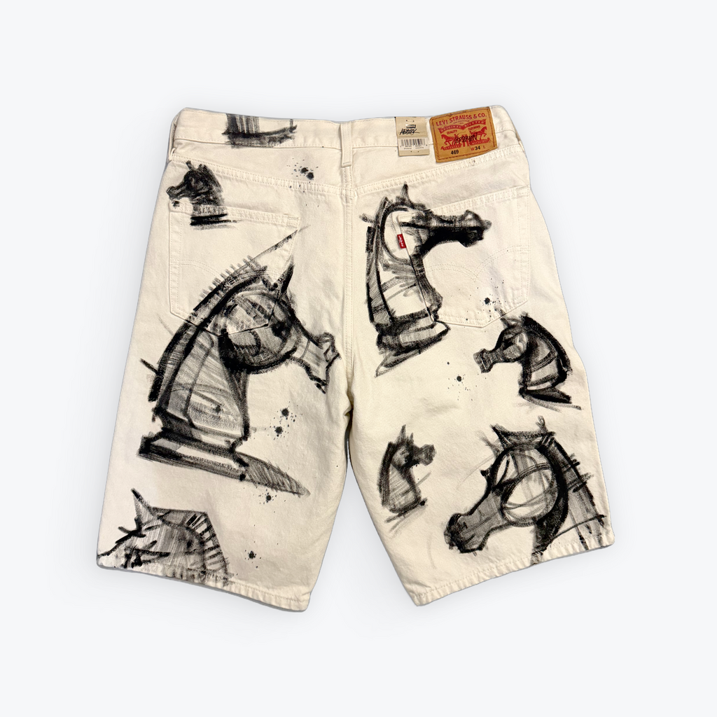 Abstrk x Levi's Denim Shorts Size 34