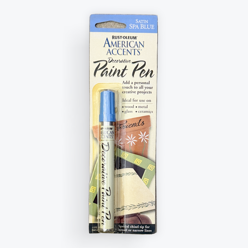 2004 Rust-Oleum American Accents Decorative Paint Pen - Satin Spa Blue