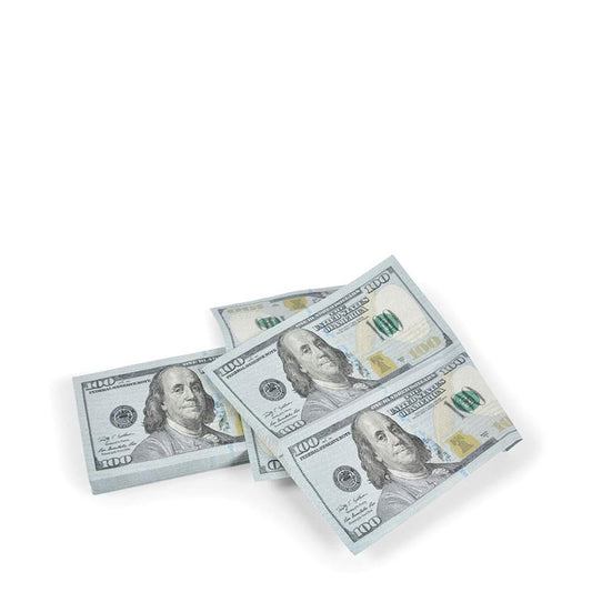 Filth Rich 100 Dollar Bill Napkins