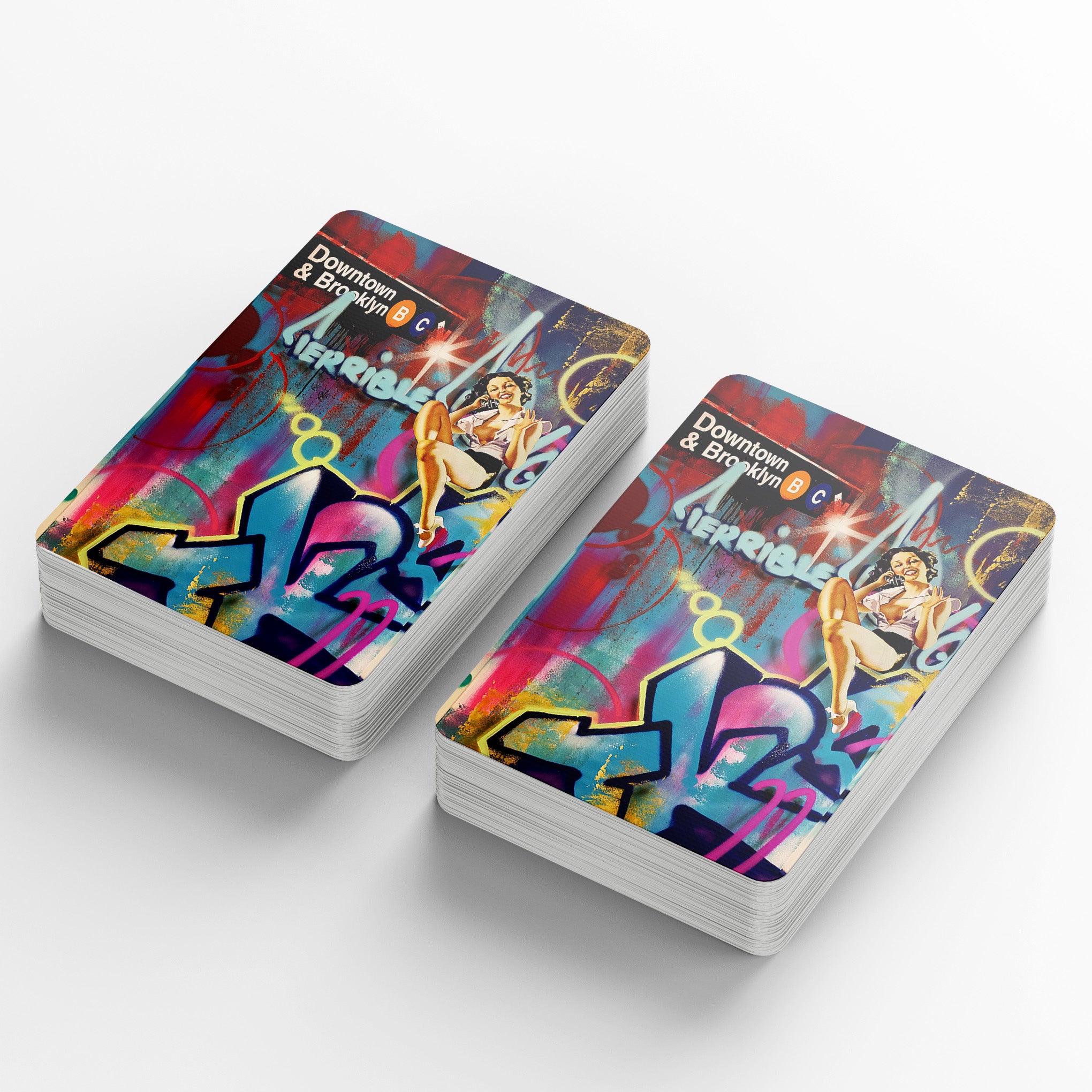T-Kid Playing Cards