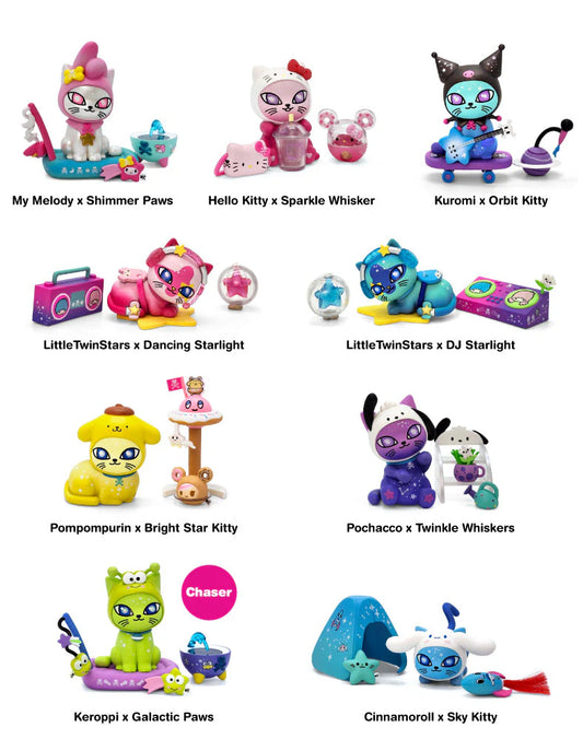 Tokidoki x Hello Kitty Galactic Cats Blind Box