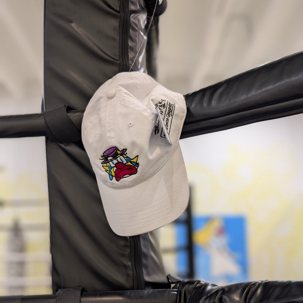 Slawn & Opake White Dad hat