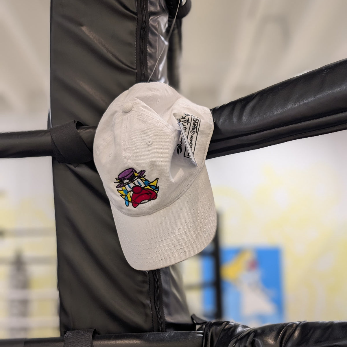 Slawn & Opake White Dad hat