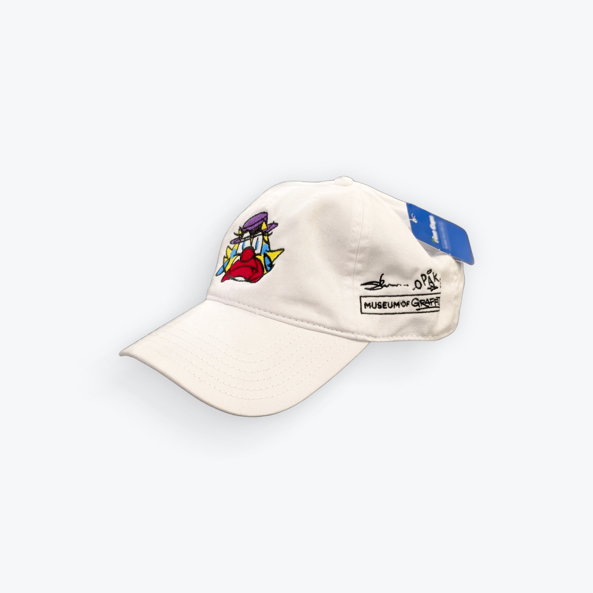 Slawn & Opake White Dad hat