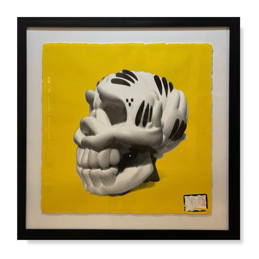 OG Slick Large Giclee Print: "OG Slick Skull" (Framed)