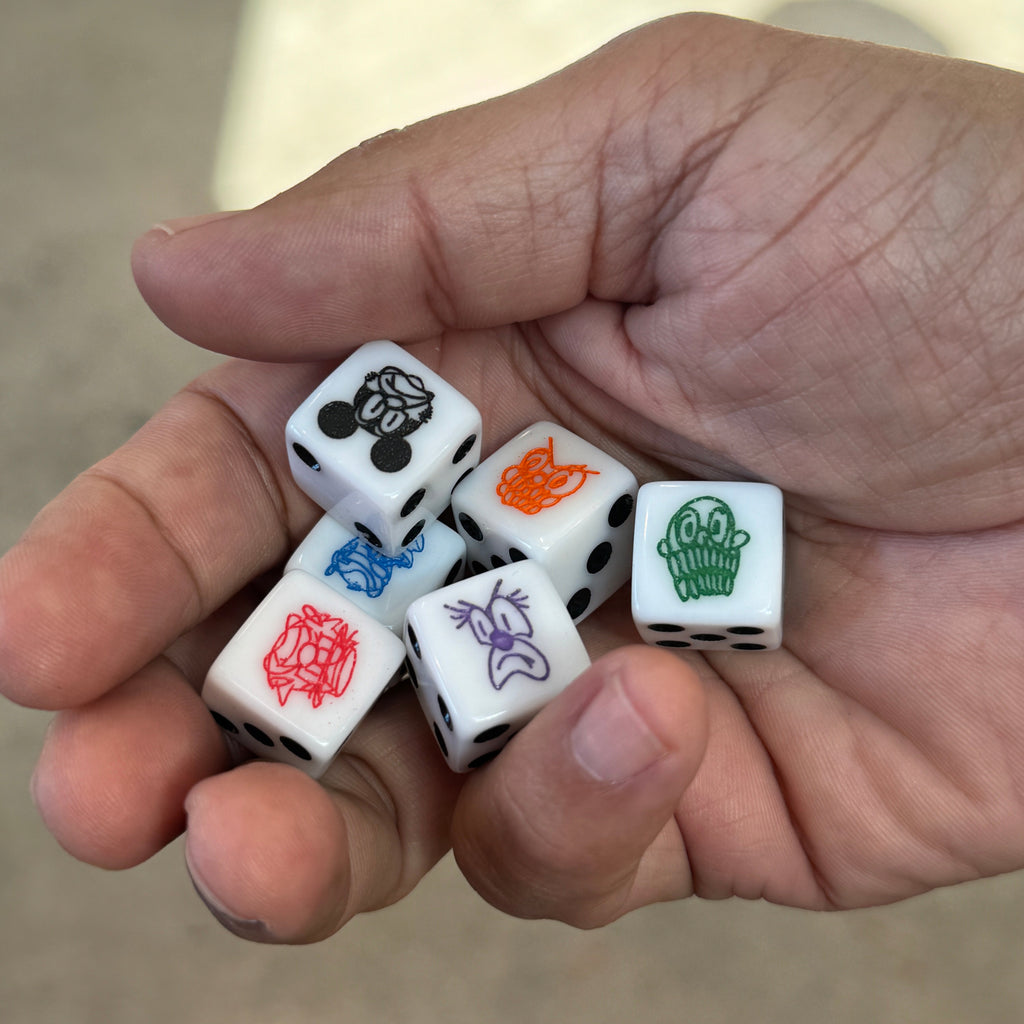 Slawn & Opake 6 Dice set