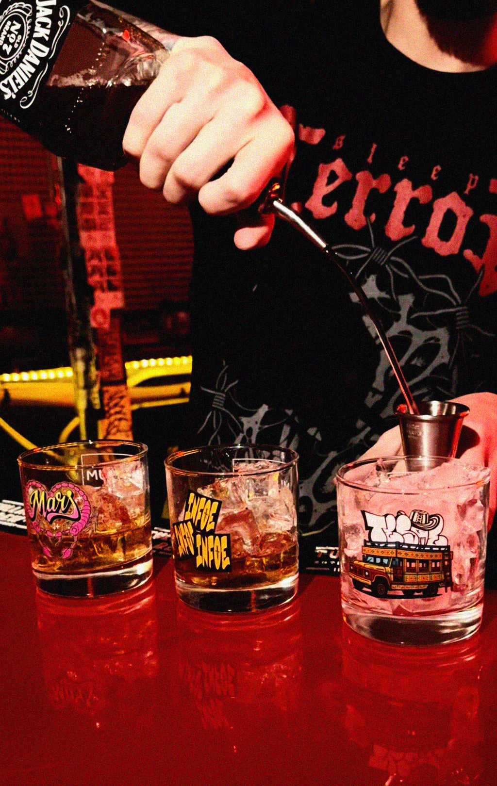 Mars Whiskey Glass
