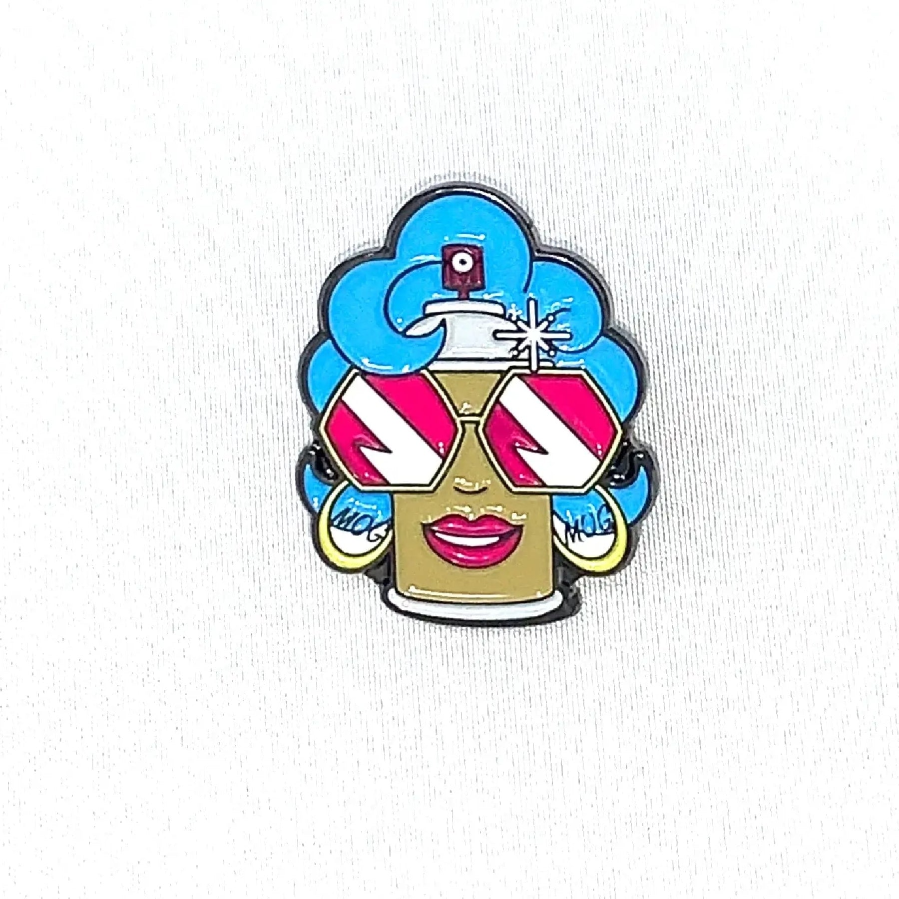 Mrs. MOG Spray Can Pin