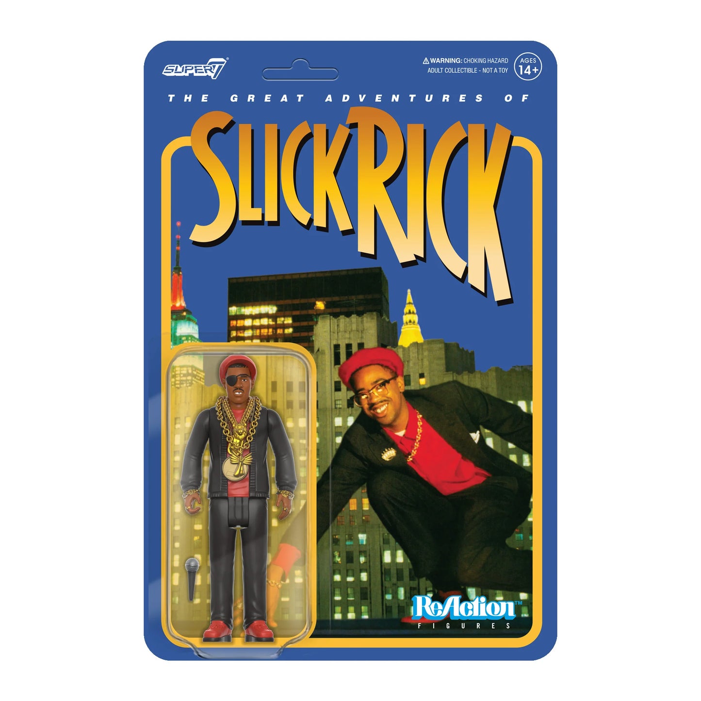 Slick Rick ReAction Figure The Great Adventures Of Slick Rick