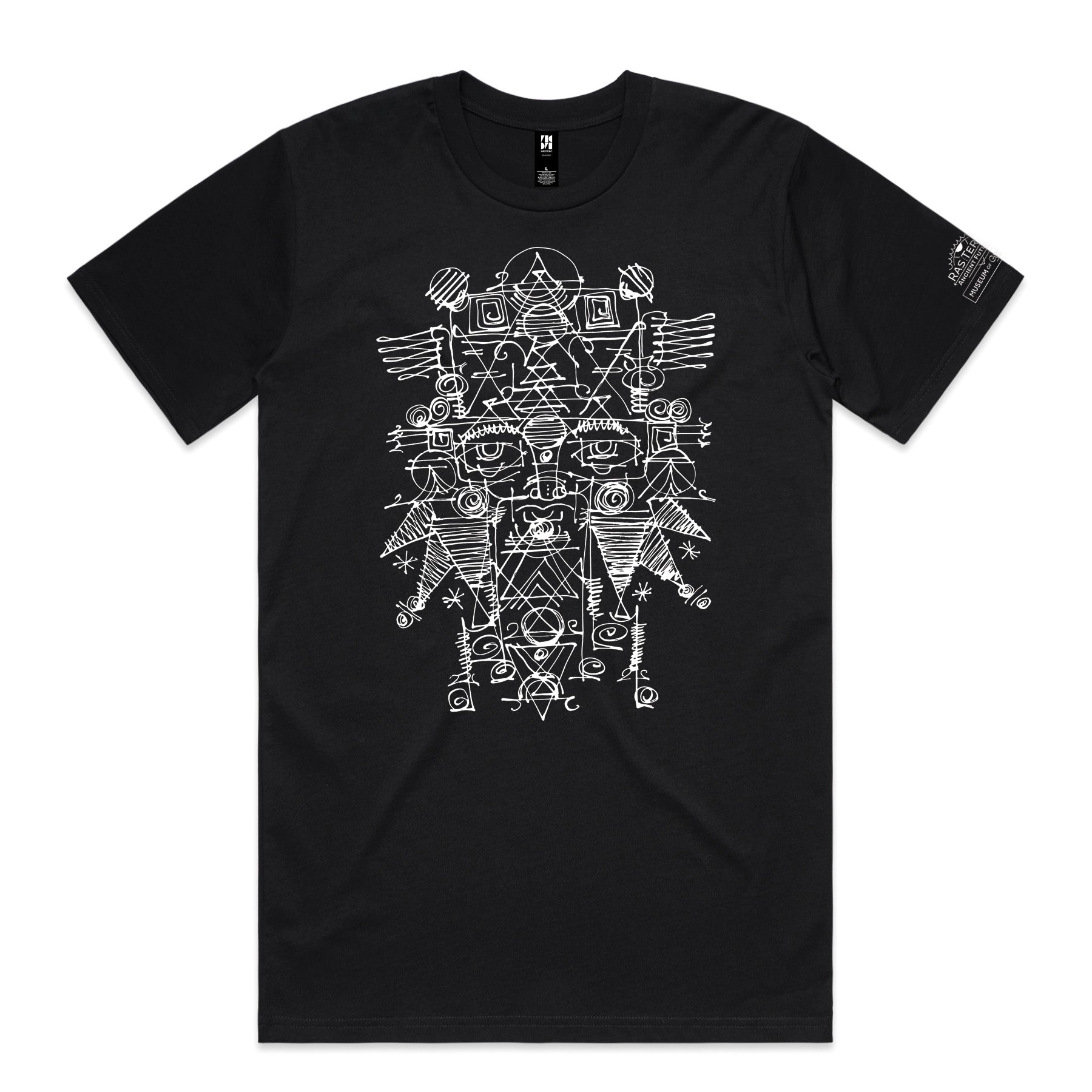 Ras Terms Black Moniker Tee