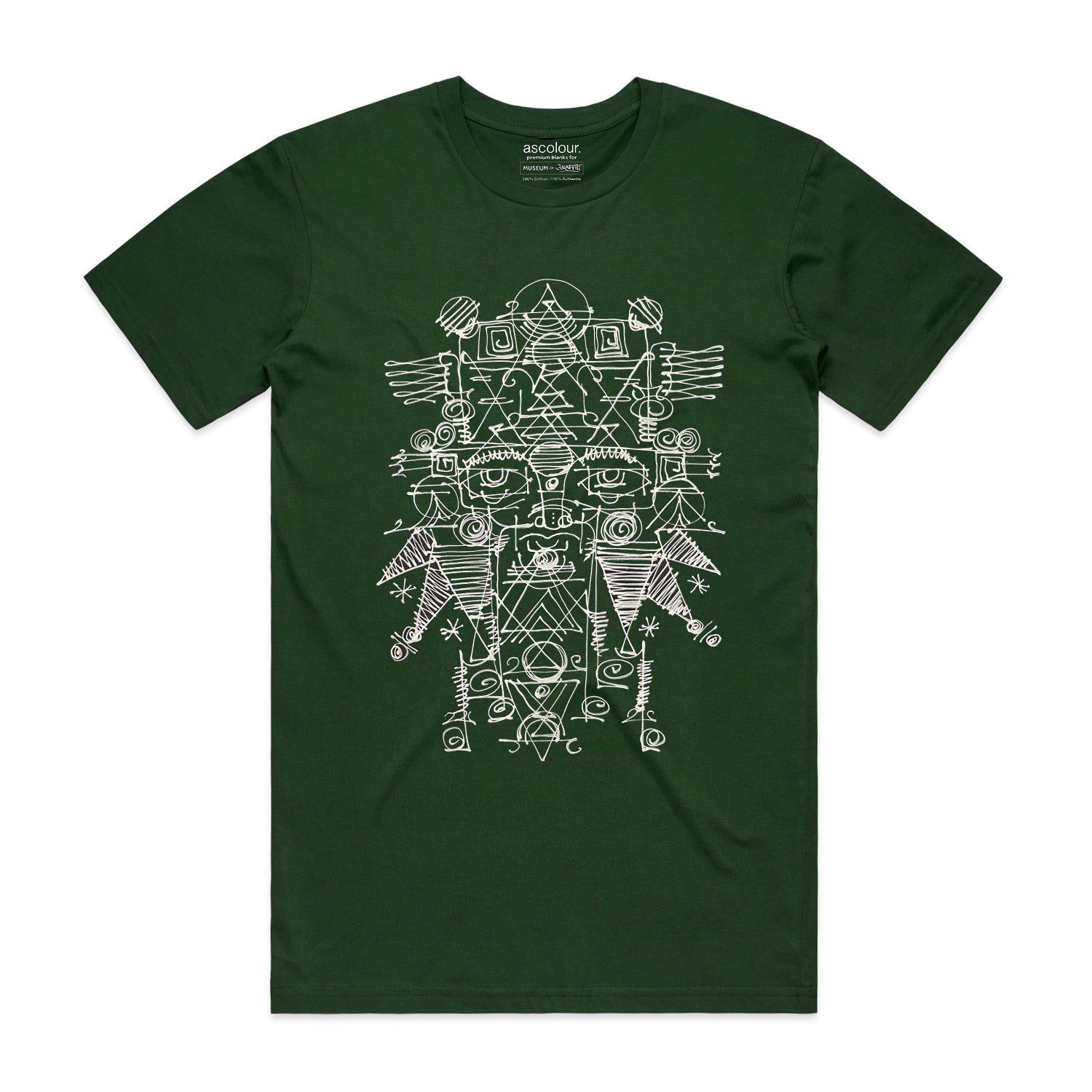Ras Terms Green Moniker Tee