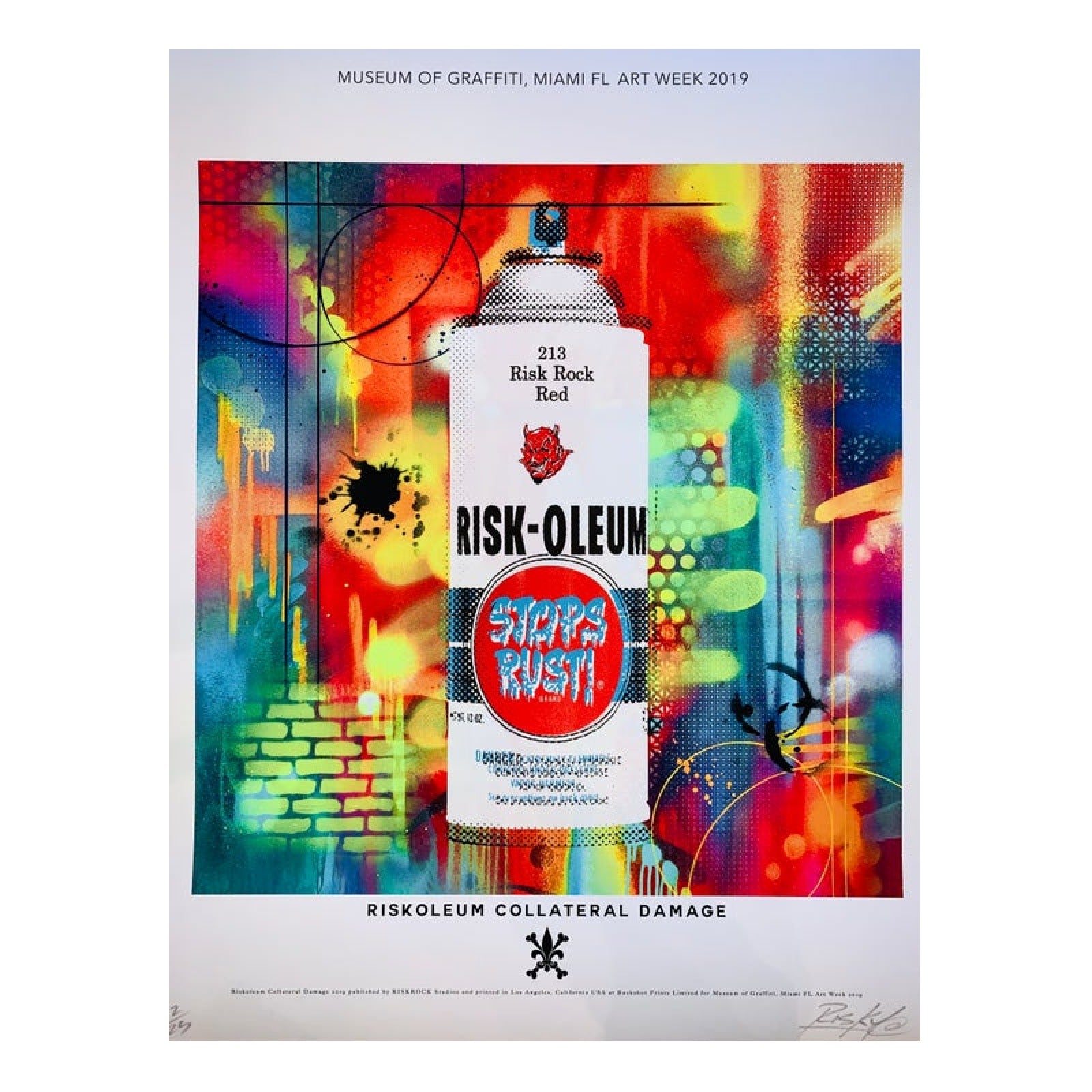 Risk Print (Ed. of 25) – Museum of Graffiti