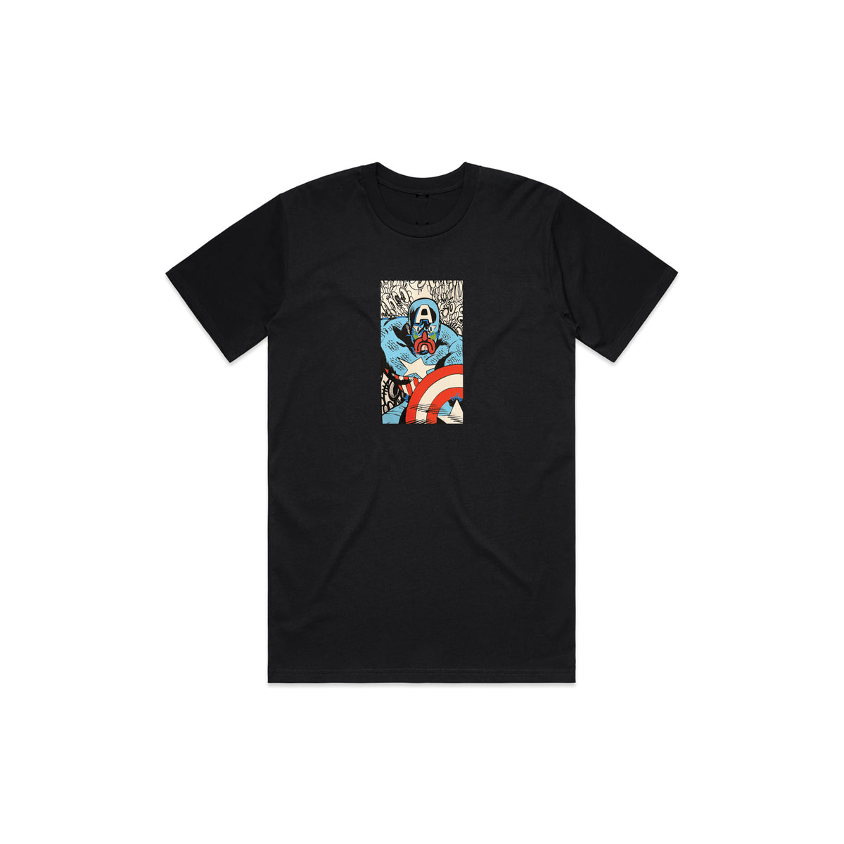 Slawn and Opake Captain America Tee