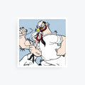 Limited Edition Signed Slawn & Opake Print Popeye