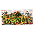 Skeme Slap Postal Sticker 3 Panel "Untitled 4"