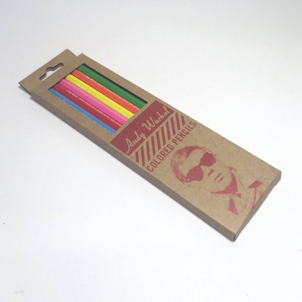 Andy Warhol Colored Pencils