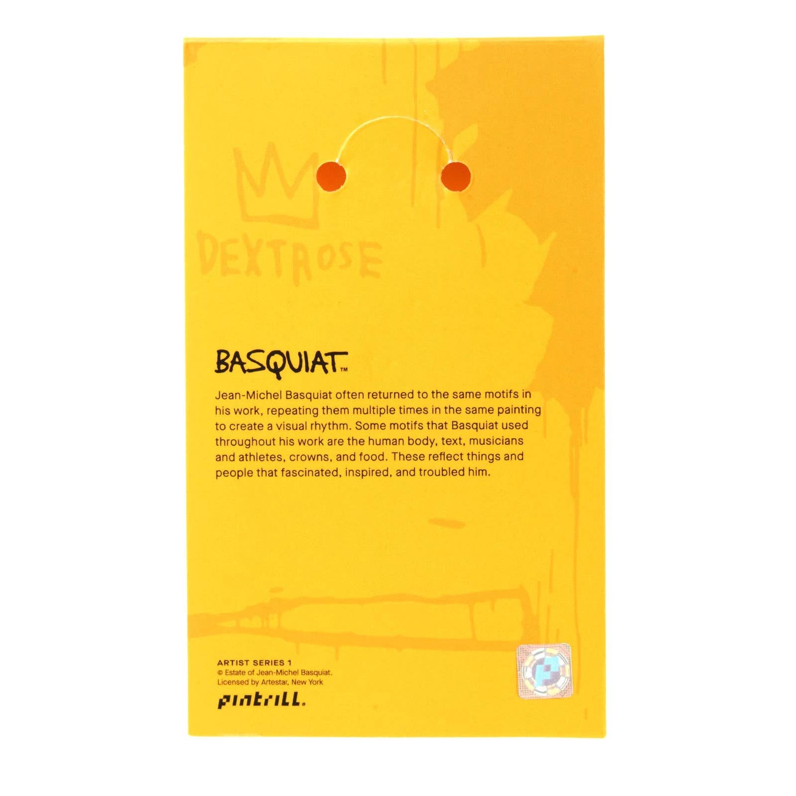 Basquiat Portrait Keychain