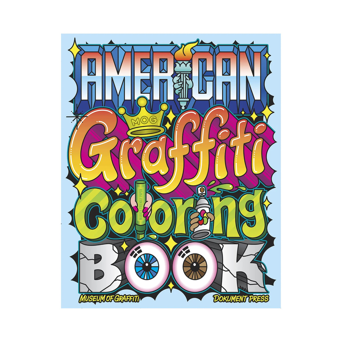 American Graffiti Coloring Book