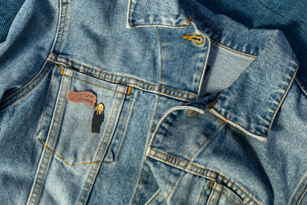 Scream & Melancholy Pins