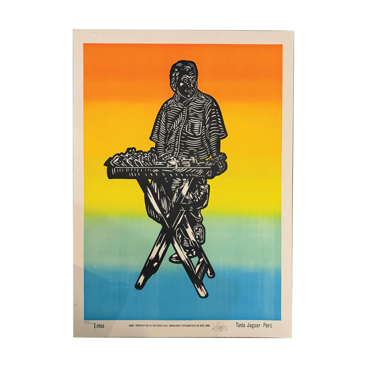 ENTES Lithograph - 3 varients
