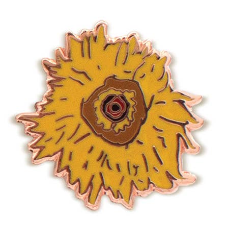 Van Gogh and Sunflower Pin Set
