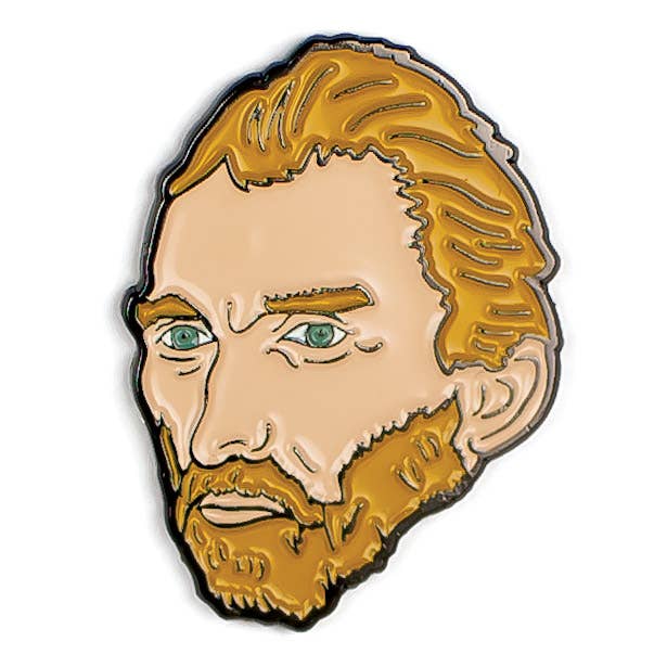 Van Gogh and Sunflower Pin Set