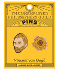 Van Gogh and Sunflower Pin Set