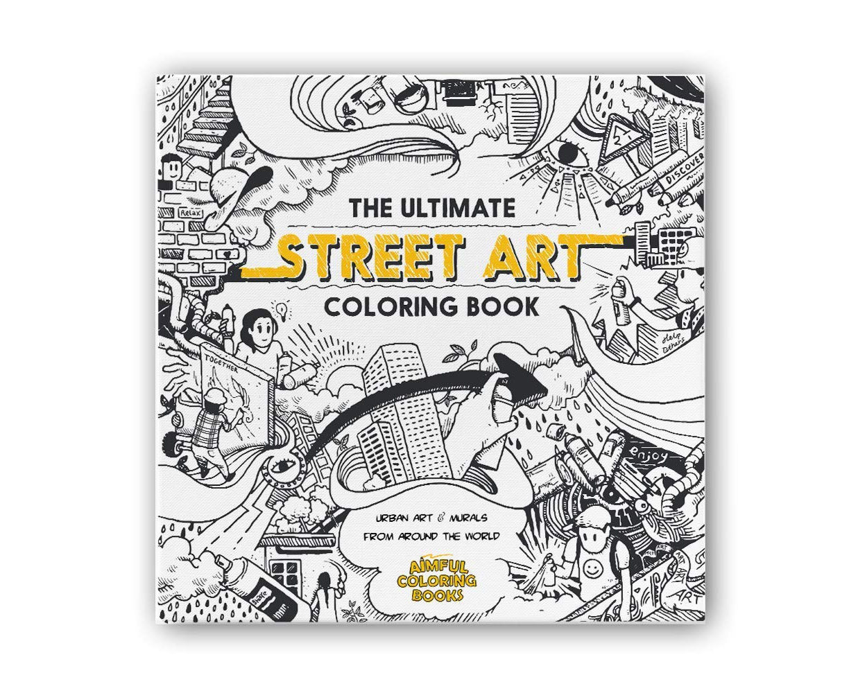 The Ultimate street art coloring book