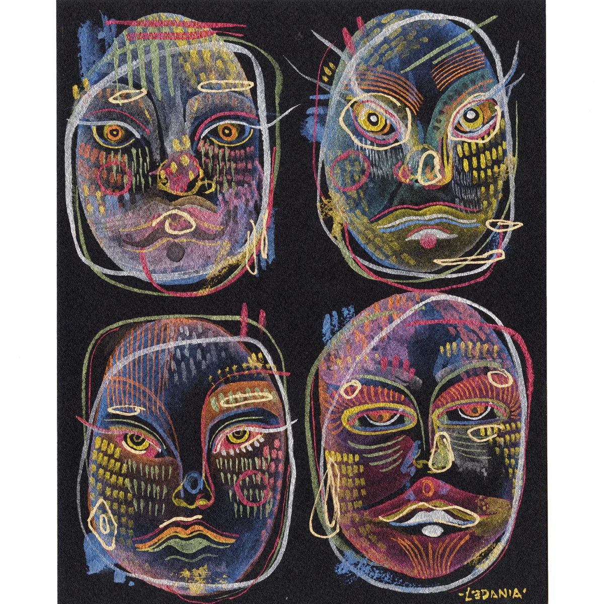Ledania - Original Art "Untitled 10", 2025