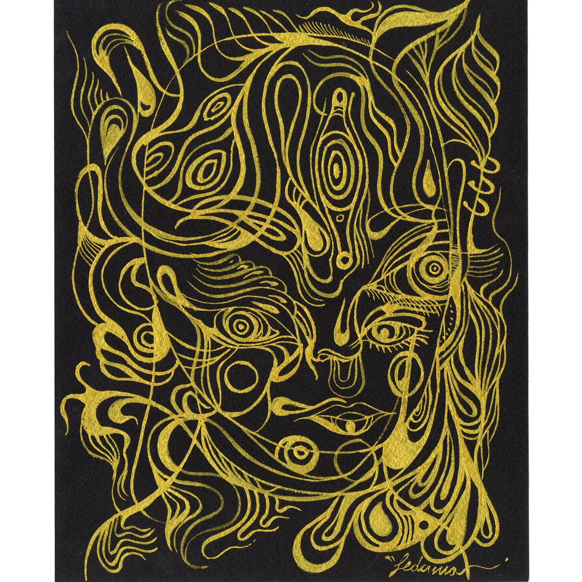 Ledania - Original Art "Untitled 6", 2025