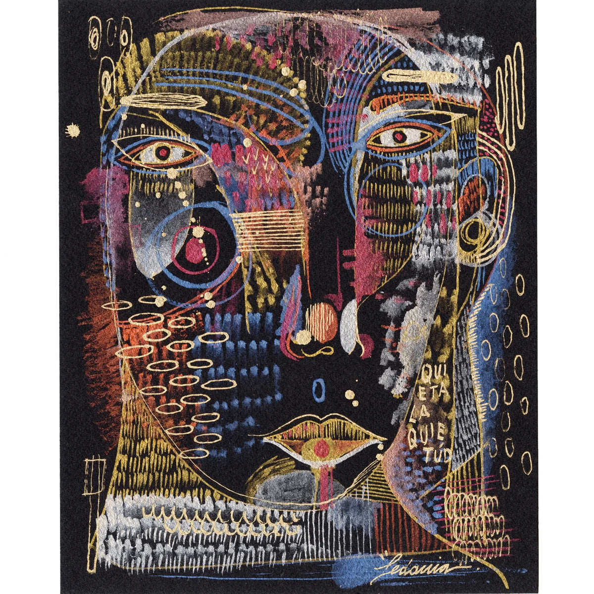 Ledania - Original Art "Untitled 4", 2025