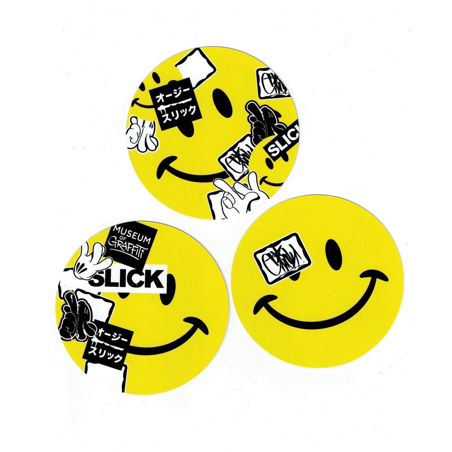 OG Slick Smiley Sticker Pack