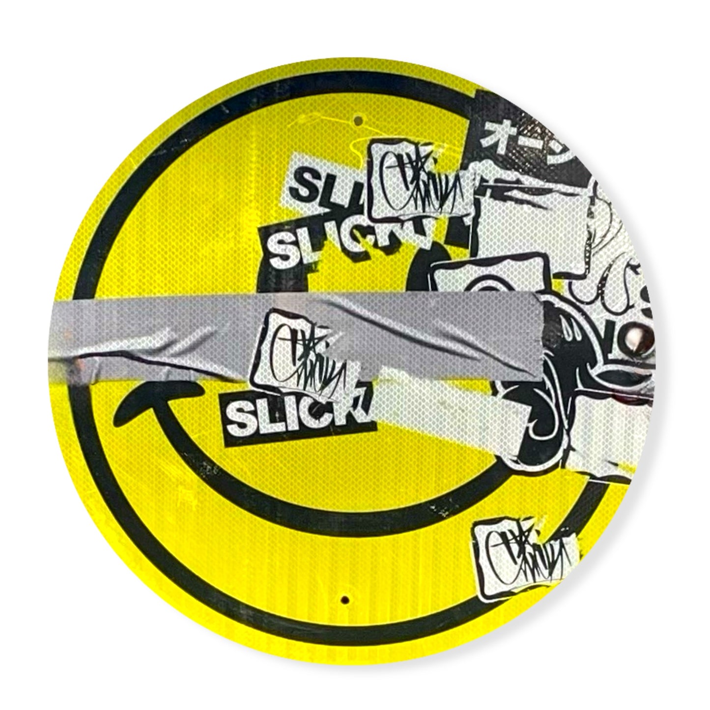 OG Slick "Slap Happy" Aluminum Street Sign