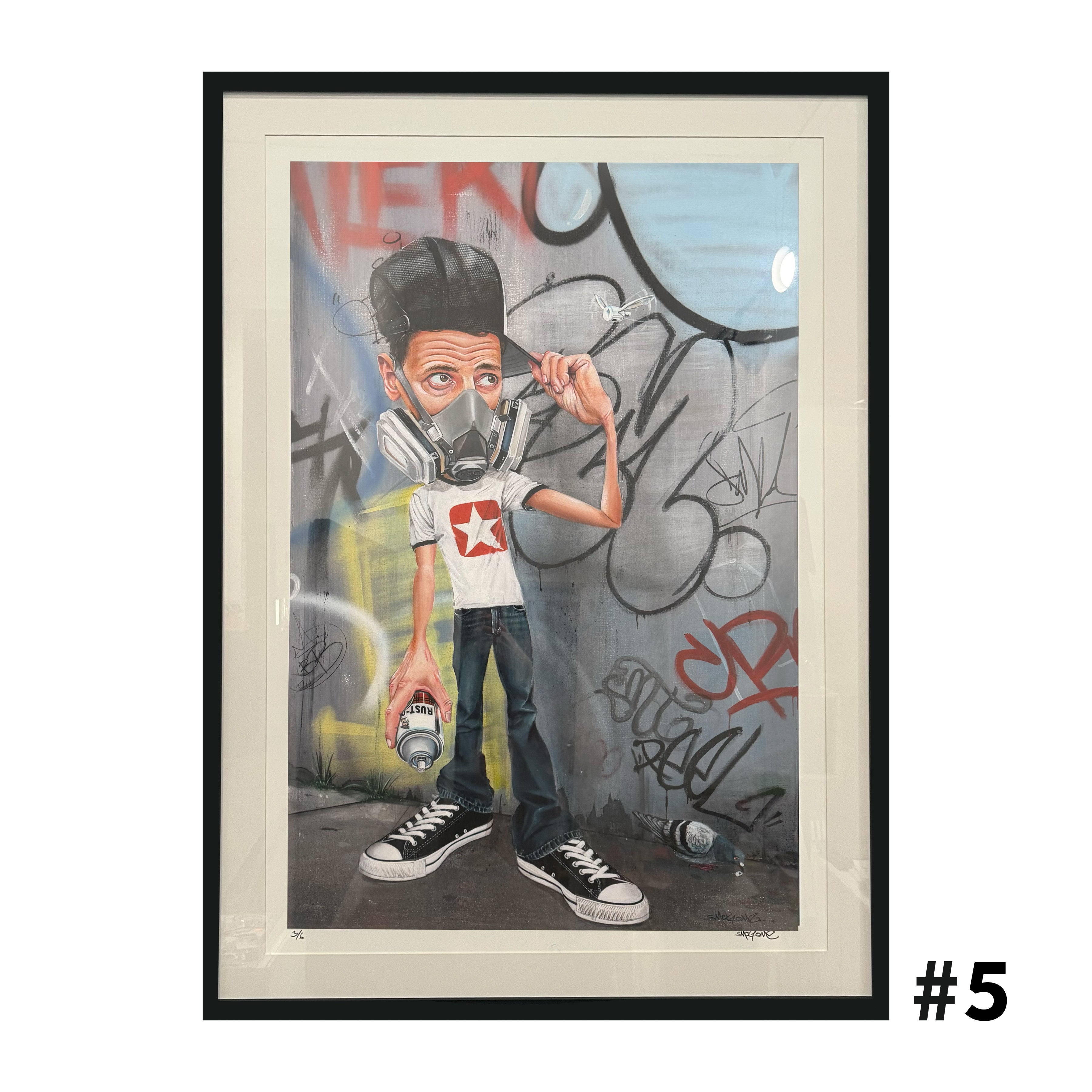 Framed SMOG Print