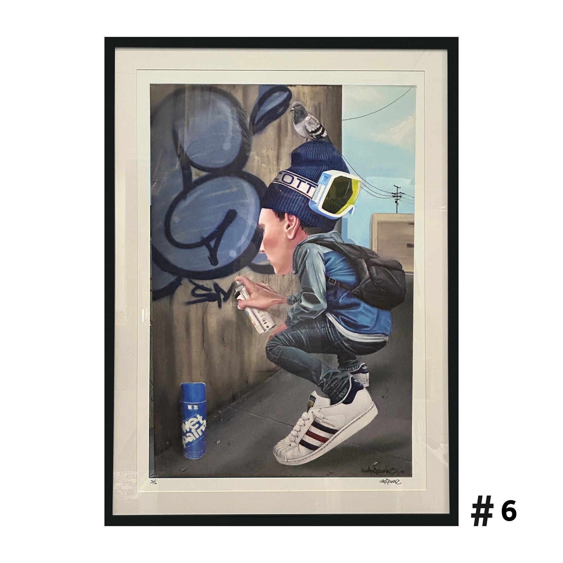 Framed SMOG Print