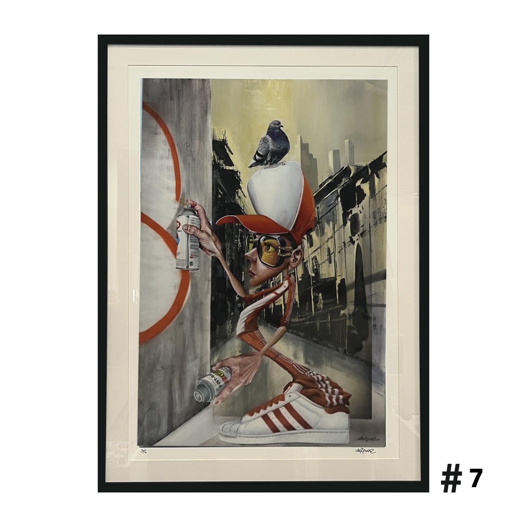 Framed SMOG Print