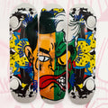 Slawn and Opake Tryptych Skate Deck Two Face