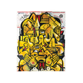 RasTerms Postal Sticker Piece 16 Panel "Urban Oracle 1"