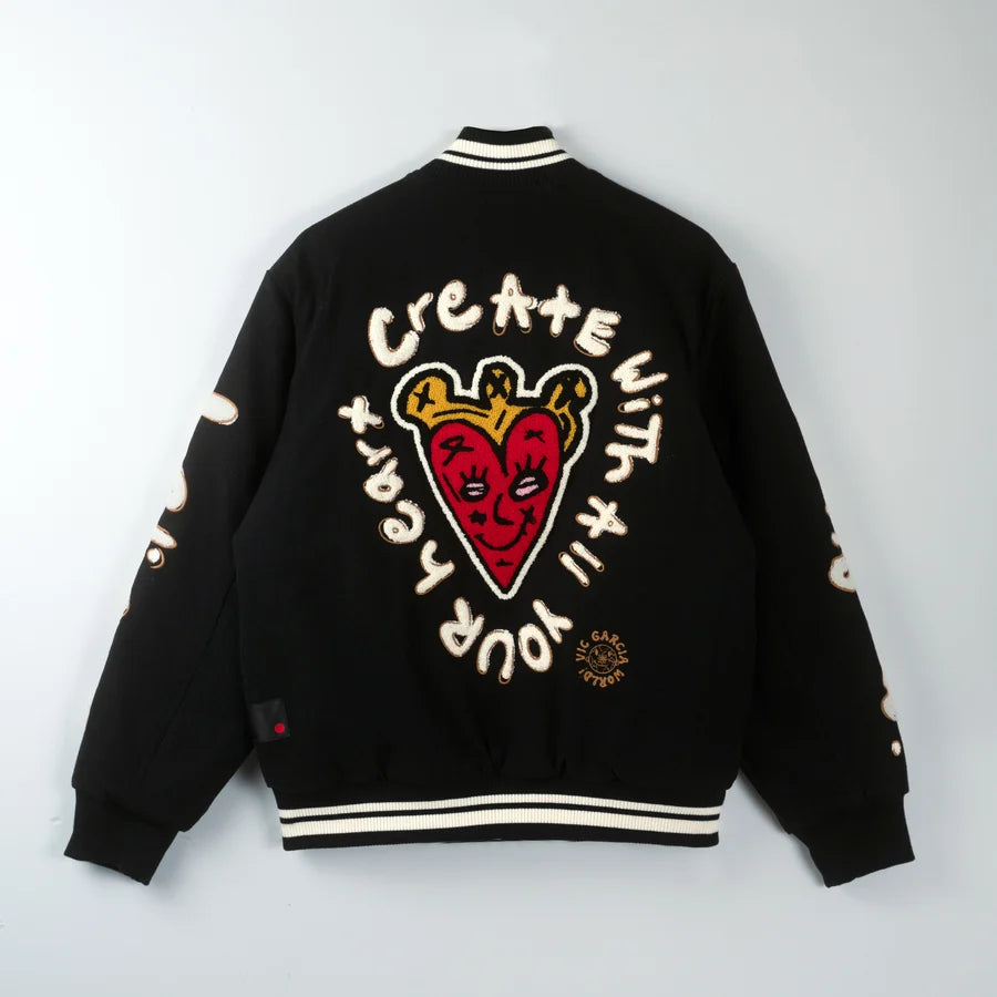 Vic Garcia - Melton Wool Bomber Jacket