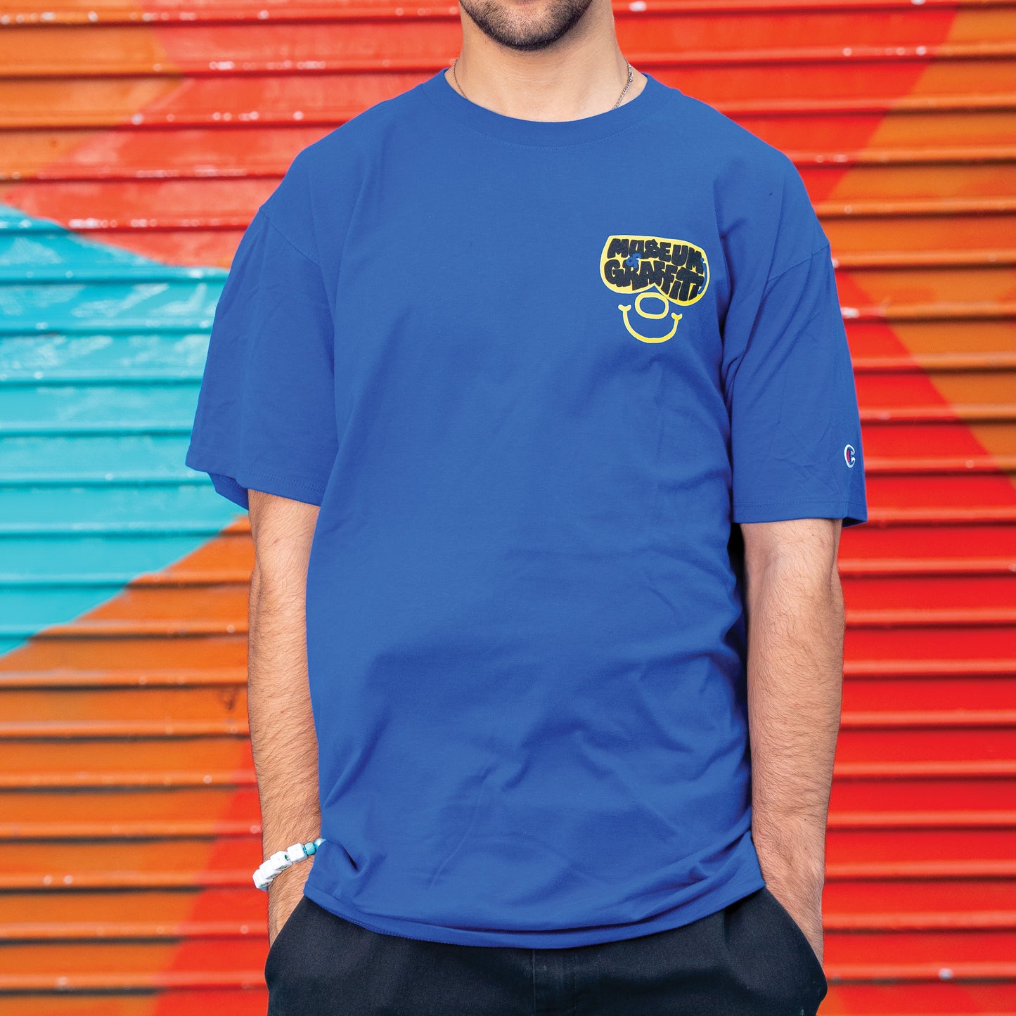 Todd James x MOG Blue Tee