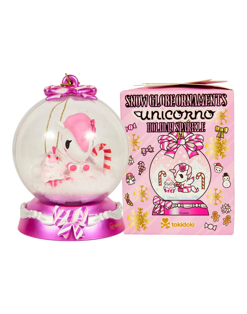 Tokidoki Snow Globe Ornaments Unicorno Blind Box