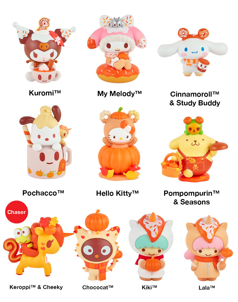 tokidoki x Hello Kitty and Friends Pumpkin Spice Blind Box