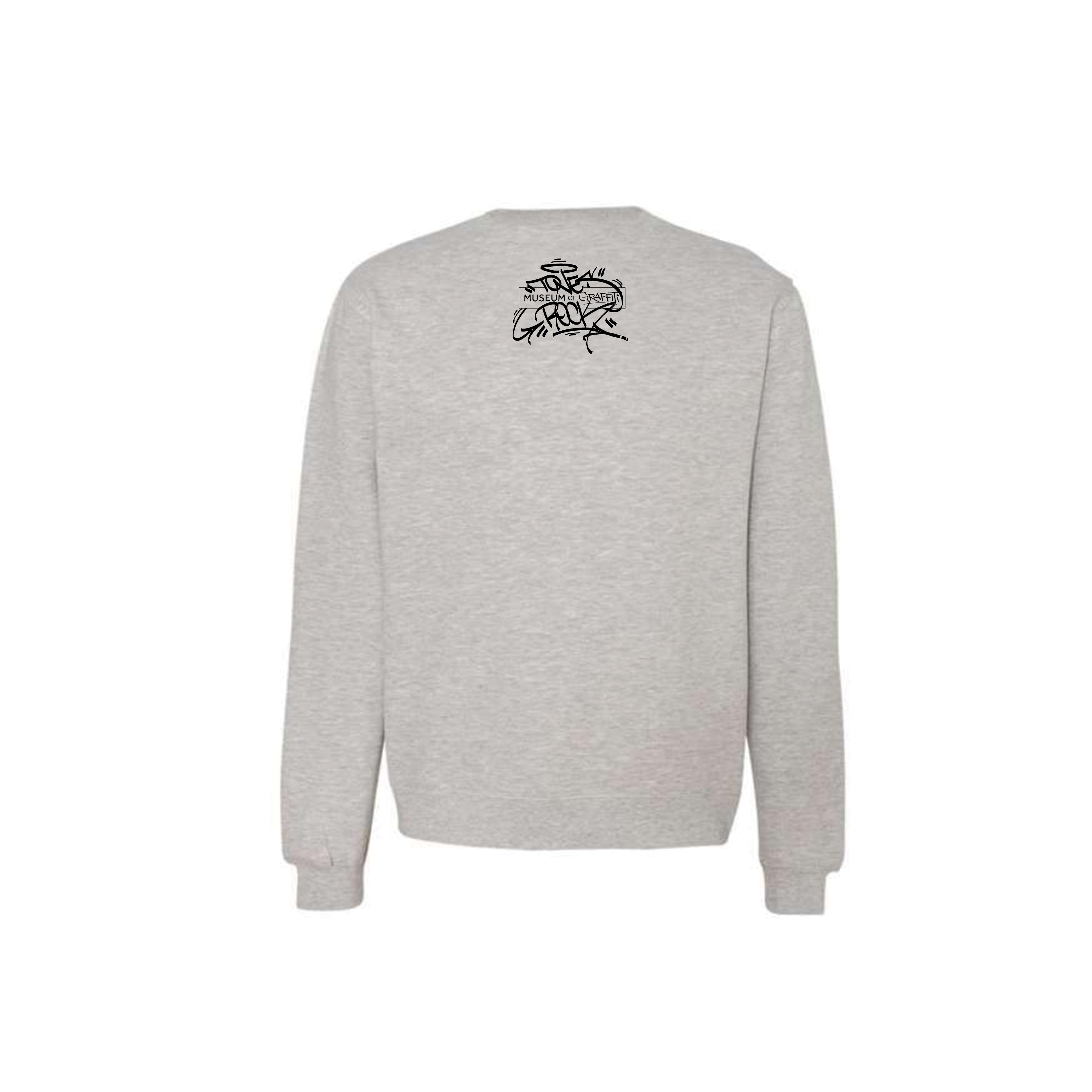 Tones "Museum of Graffiti" Crewneck Sweatshirt