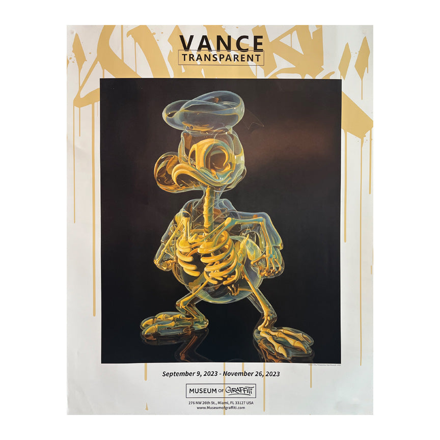 Vance: Exhibition Poster