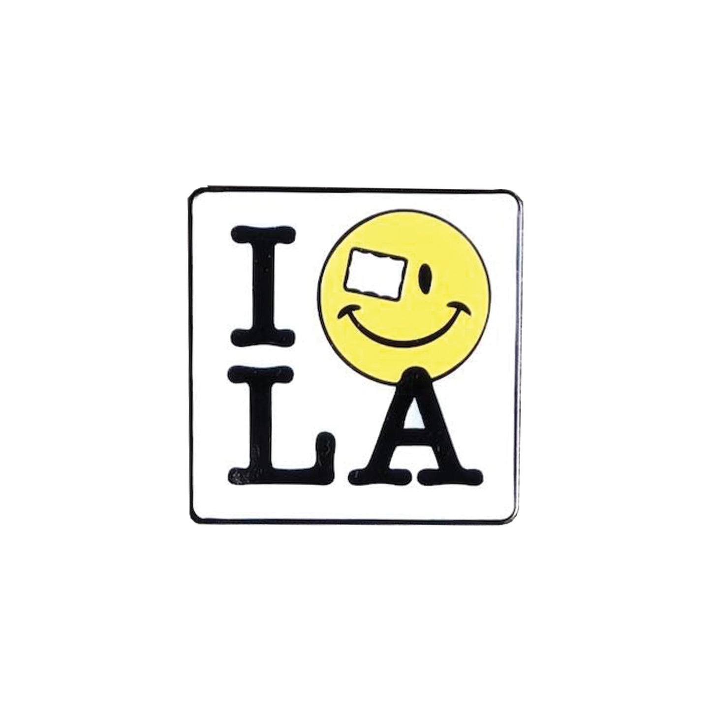 OG Slick Large "I Love LA Pin (White)" Pin